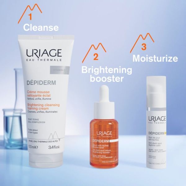 Nettoyants & démaquillants Dépiderm Crème Mousse Nettoyante Éclat - 100mL