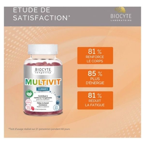 Multivit Gummies - 60 gommes