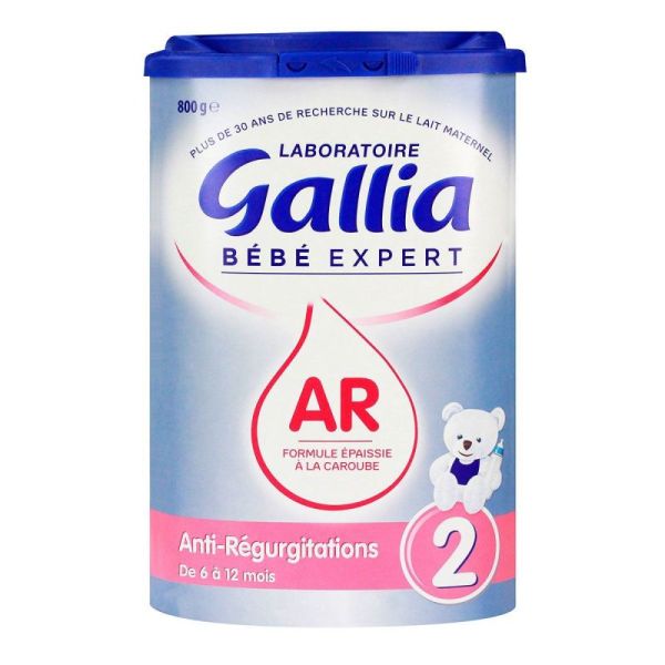 Gallia Bébé Expert 2ème Âge AR - 800g