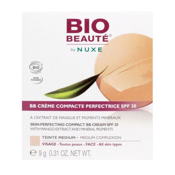 Bio Beauté BB Crème Compacte Perfectrice SPF 20 Teinte : Médium - 30 ml