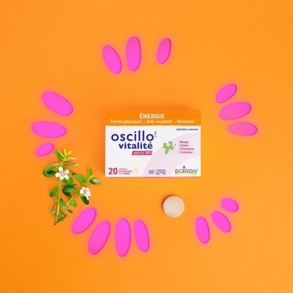Oscillo Vitalité 50+ - 20 comprimés