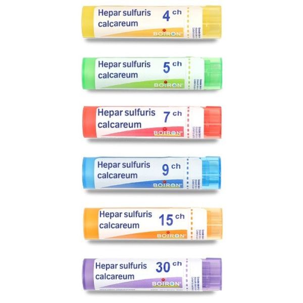 Hepar sulfuris calcareum granules - 5 CH