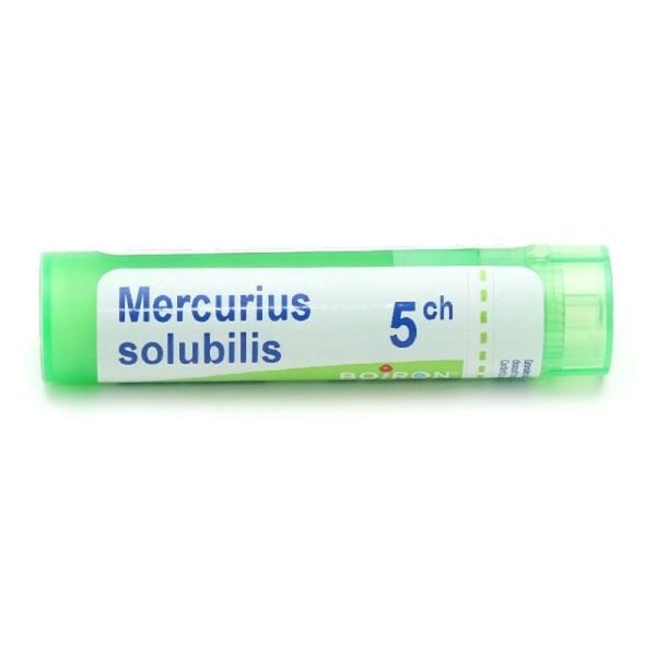 Boiron Mercurius solubilis granules homéopathiques - 5 CH
