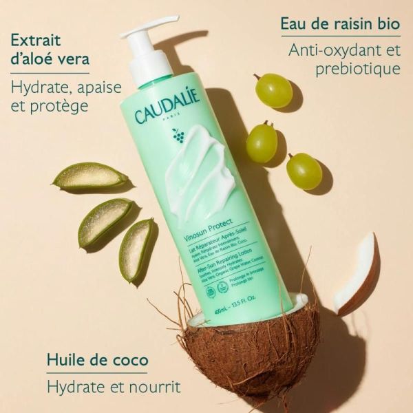 Vinosun Protect Lait Réparateur Après-Soleil - 400mL