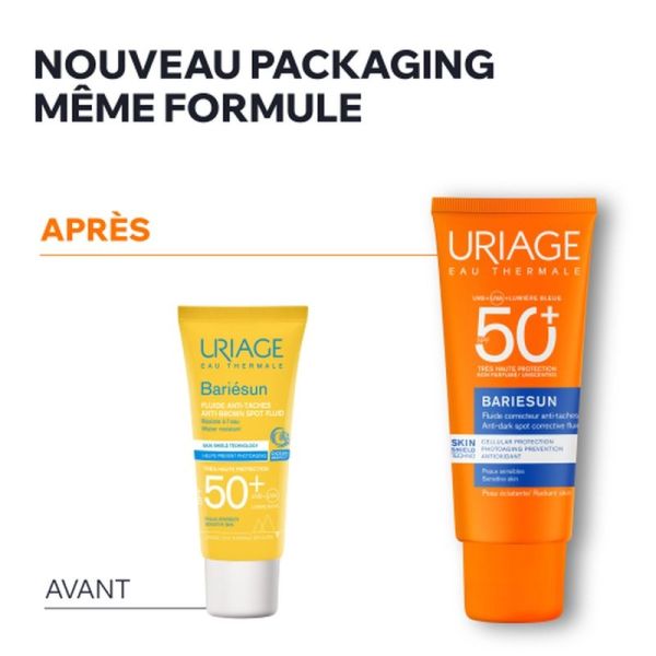 Fluide Solaire Correcteur Anti-Taches SPF50+ BARIÉSUN - 40 ml