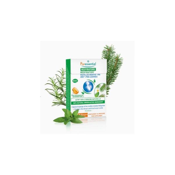 Respiratoire pastilles Menthe-Pin - 20 pastilles