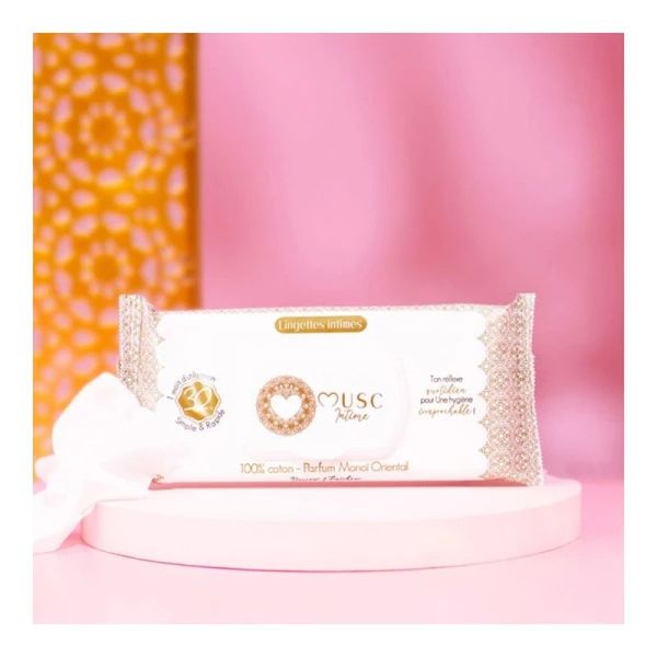 Lingettes intimes Monoï oriental - 30 lingettes