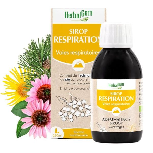 Sirops Sirop respiration aux bourgeons de plantes - Bio - 250 ml