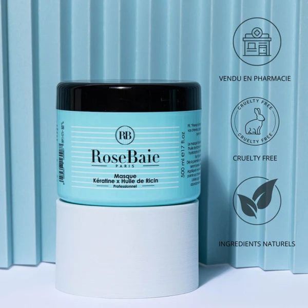 Masque Ricin Pousse & Hydratation - 500ml