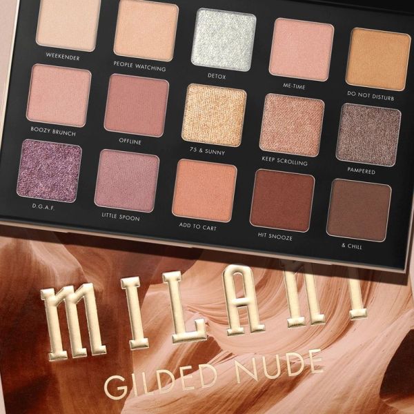 Gilded Eyeshadow Palettes - 140 Luster Light