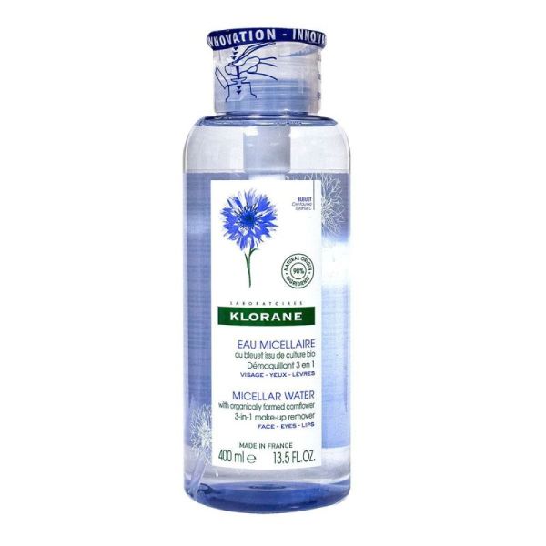 Klorane Eau Micellaire au Bleuet - 400ml