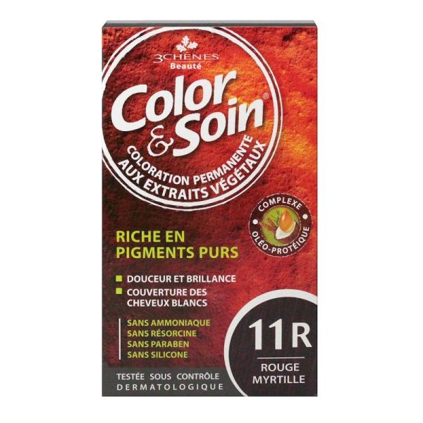 Color & Soin Coloration Rouge Myrtille 11R 