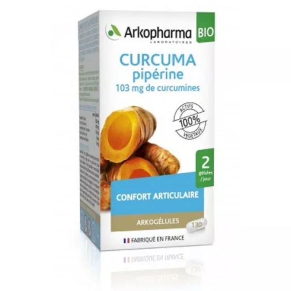 Arkogélules Curcuma Pipérine - 130 gélules + 40 gélules offertes