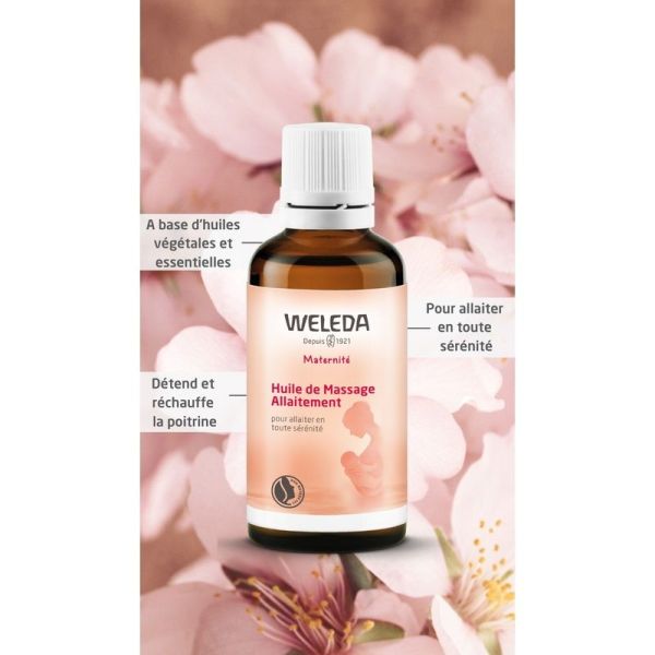 Huile de Massage Allaitement - 50ml