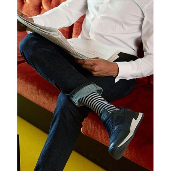 Marinière Chaussettes de contention homme - Taille S