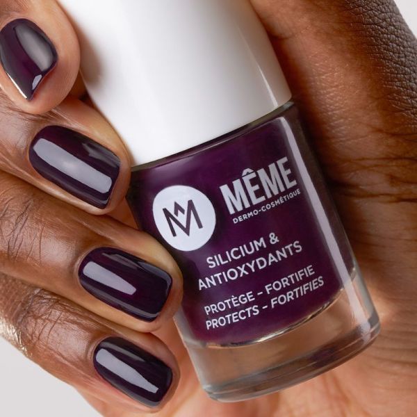 Vernis au silicium Aubergine - 10 ml