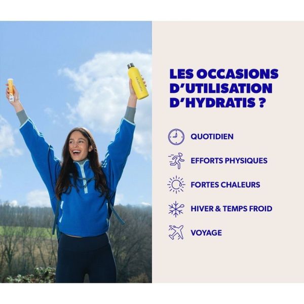 Hydratis 50+ Solution de Réhydratation Arôme : Fruits des bois - 20 pastilles