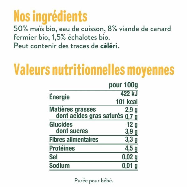 Maïs canard fermier - 190gr
