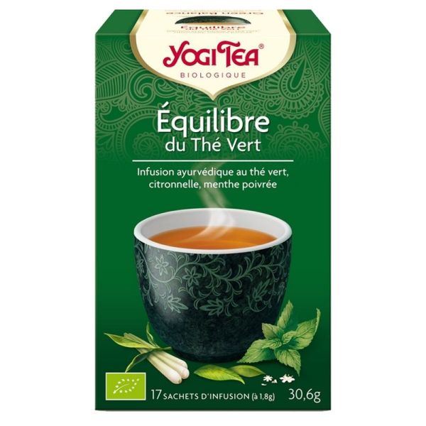 Equilibre Thé Vert - 17 sachets