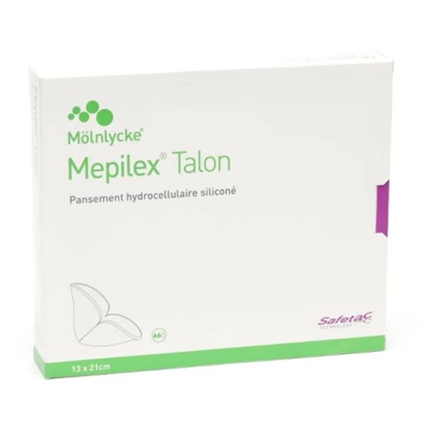 Pansement hydrocellulaire Talon - 13cm x 21cm