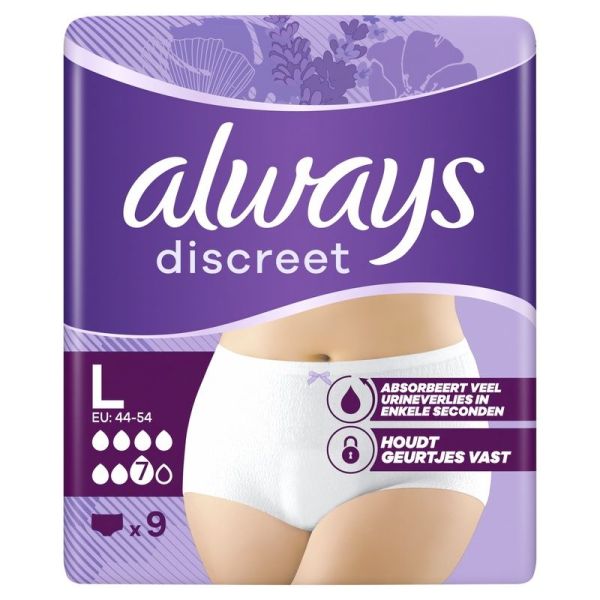 Culottes pour Fuites Urinaires Plus - Taille L 44-54
