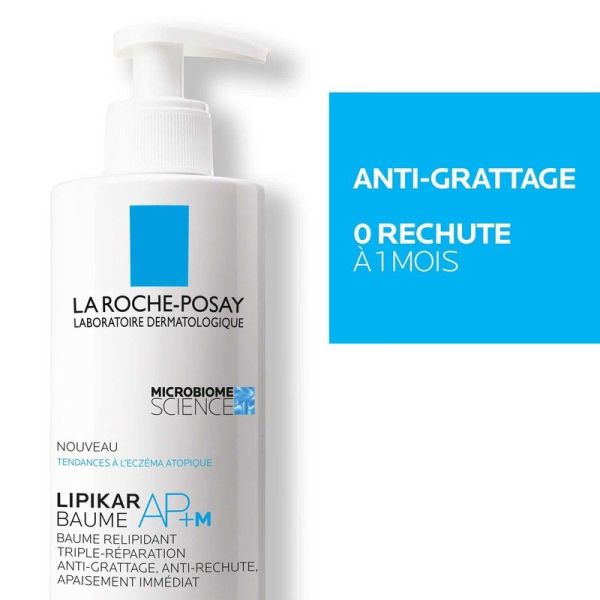 Lipikar AP+M Baume Peaux Tendance Eczéma Atopique - 400ml