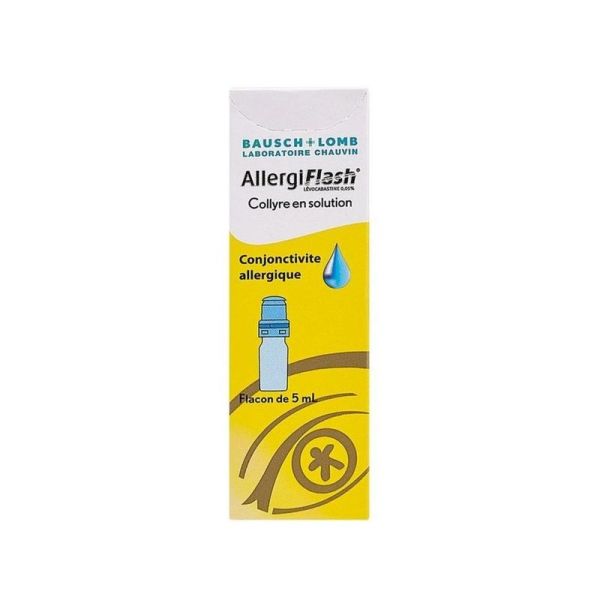 AllergiFlash 0,05 % collyre en solution - Flacon de 5 ml