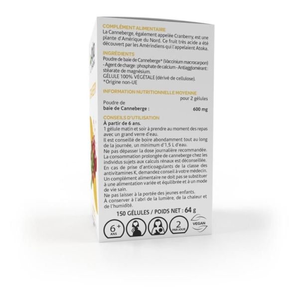 Arkogélules Cranberry - 45 gélules