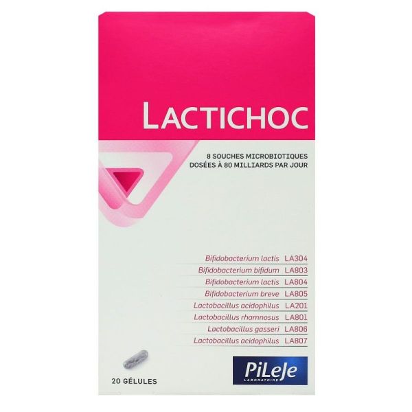 Pileje Lactichoc - 20 gélules