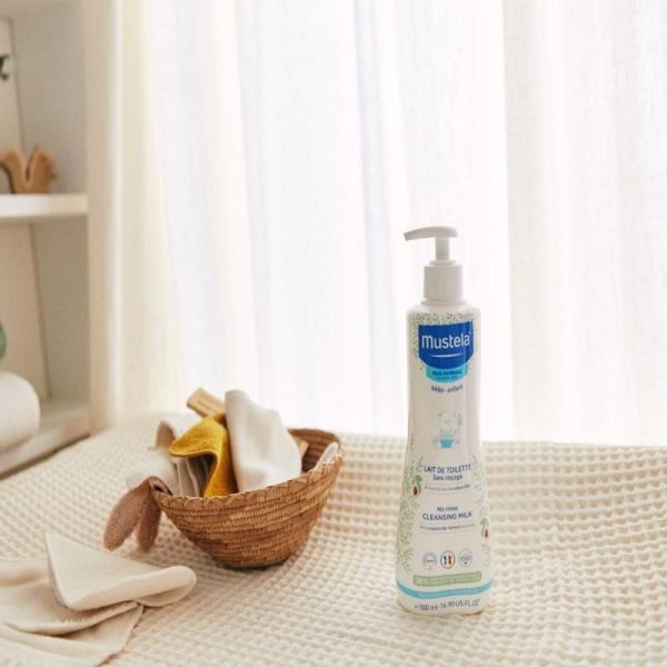 Peau normale Lait de toilette sans rinçage à l'avocat BIO - 500ml