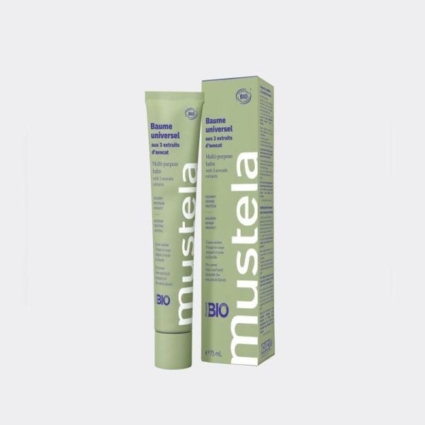 Soins certifiés BIO Baume Universel aux 3 extraits d'avocat - 75ml