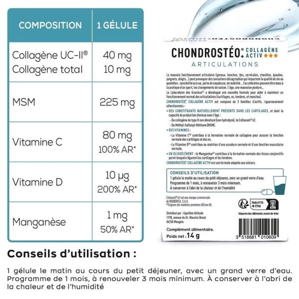 Chondrostéo+ Collagène Activ - 30g