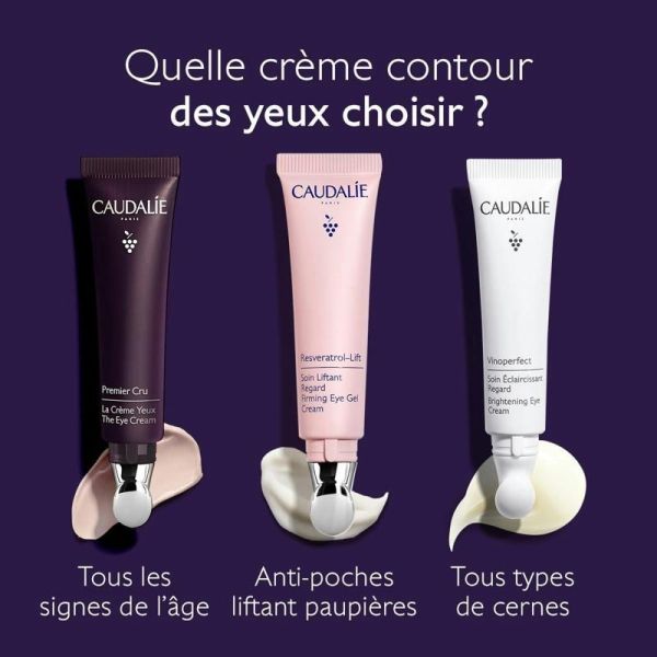 Premier Cru La Crème Yeux au Brevet Longévité et filler repulpant naturel