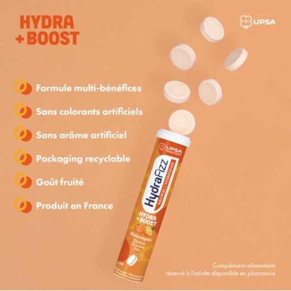 Hydrafizz Hydra Boost - 16 comprimés