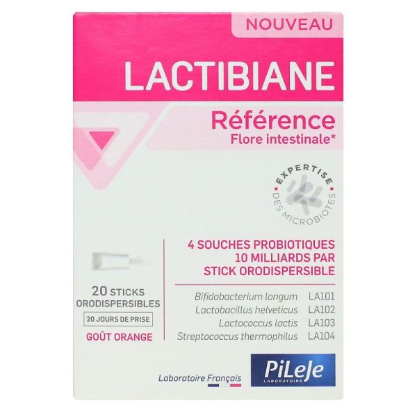 Lactibiane Référence - 20 sticks