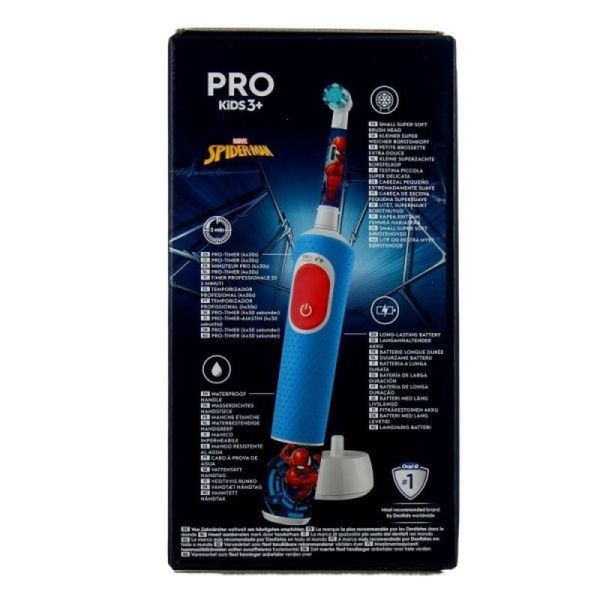 Pro Kids Brosse à dents électrique Spiderman - none