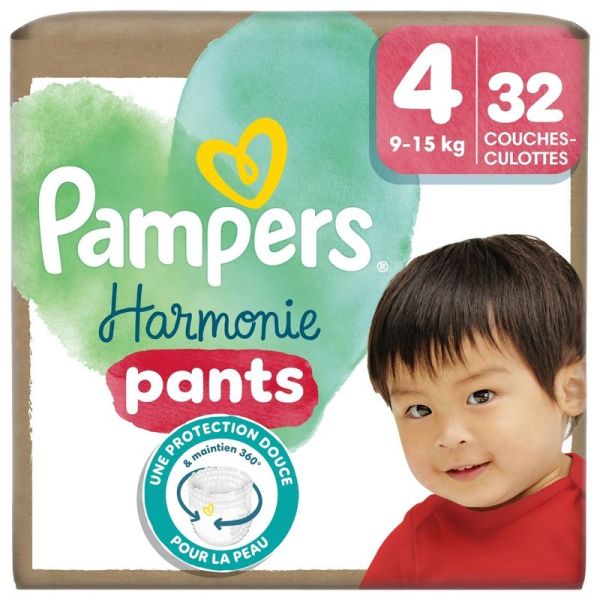 Couches Culottes Bébés Harmonie Pants T4 9-15 kg
