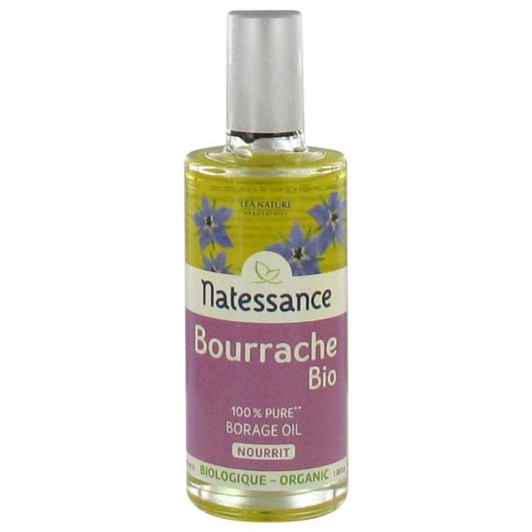 Natessance Huile de Bourrache Bio - 50 ml