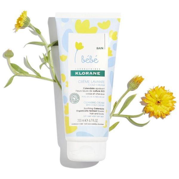 Calendula Crème lavante Cold Cream au Calendula - 200ml