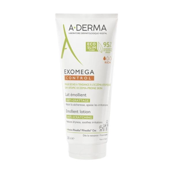EXOMEGA CONTROL Lait émollient anti-démangeaisons - 200ml