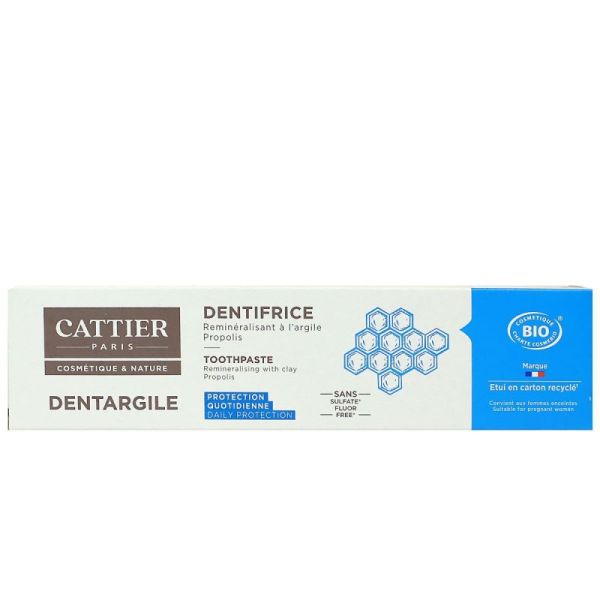 DENTIFRICE REMINÉRALISANT À L’ARGILE Dentargile Propolis - 75 ml