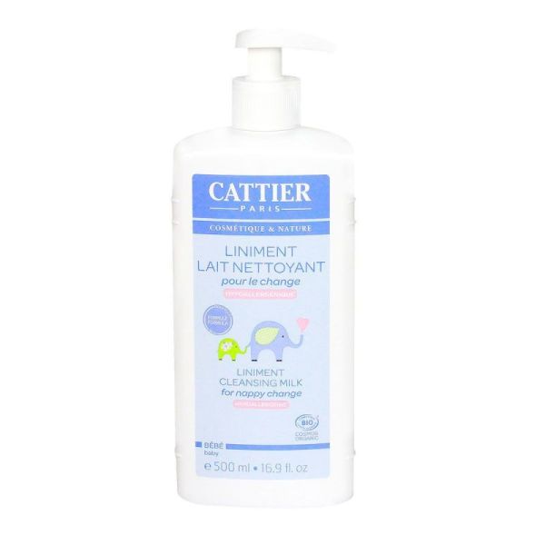 Bébé Liniment lait nettoyant pour le change - 500ml