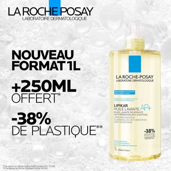 Lipikar Huile Lavante AP+ - 1 L