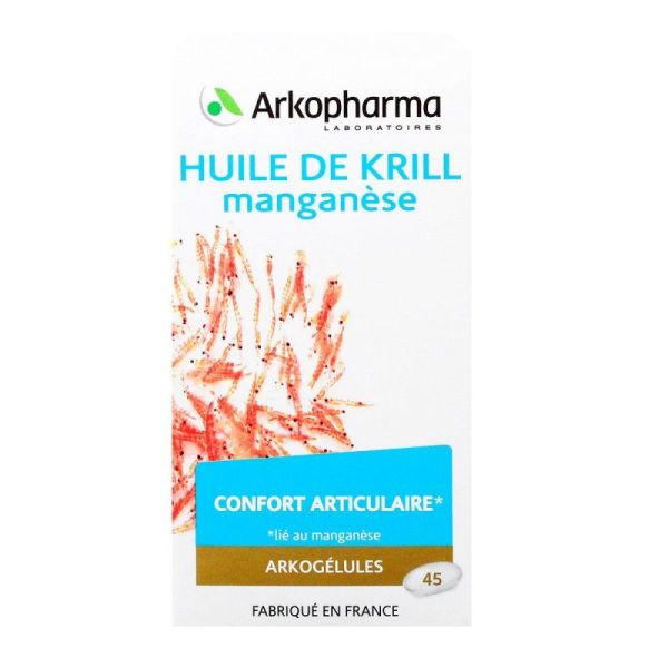 Arkogélules Huile de Krill - 45 gélules