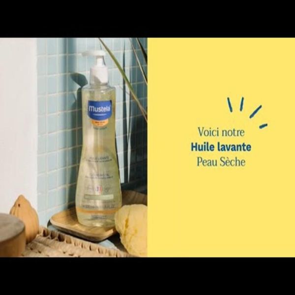 Peau sèche Huile lavante à l'avocat BIO - 500ml