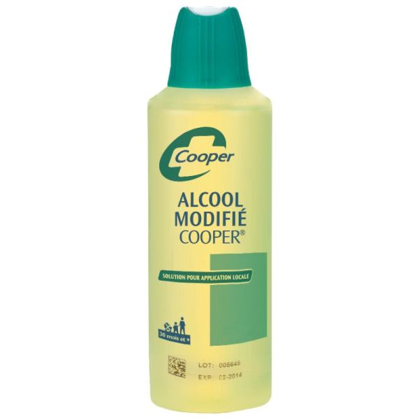 ALCOOL MODIFIE COOPER, solution pour application cutanée - 125ml