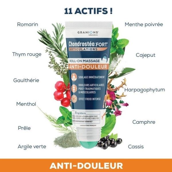 Chondrostéo+ FORT Roll-on - 50 ml