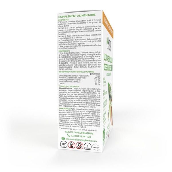Arkofluides® Ultra Brûleur de graisses BIO