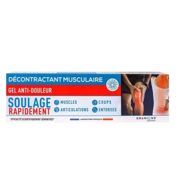 GRANIONS Gel Anti-Douleur Décontractant Musculaire - 100 ml