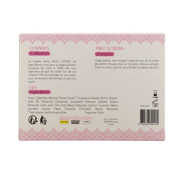 Lingettes Intimes Crazy Passion - 30 lingettes